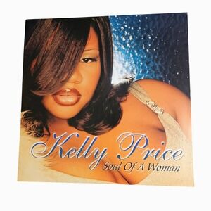 Kelly Price Soul Of A Woman 12x12 Double Sided Promo Flat Poster Vintage 1990s
